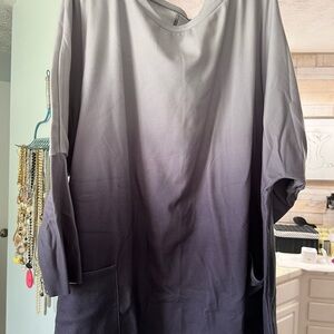 Gradient Long Sleeve Top